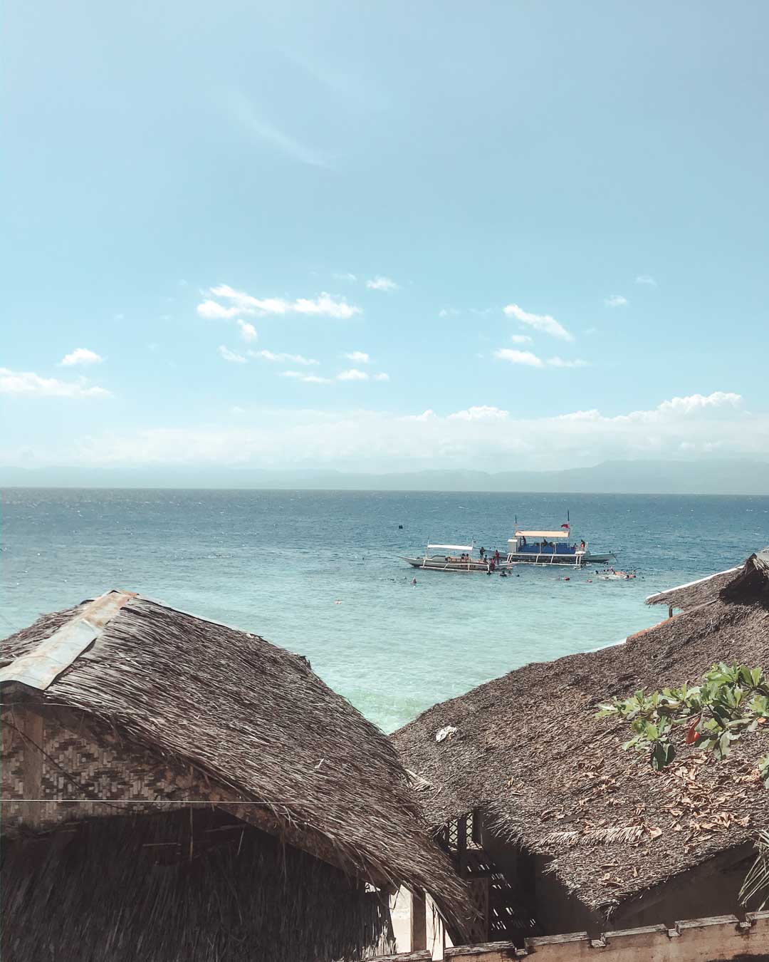 Panagsama beach in Moalboal