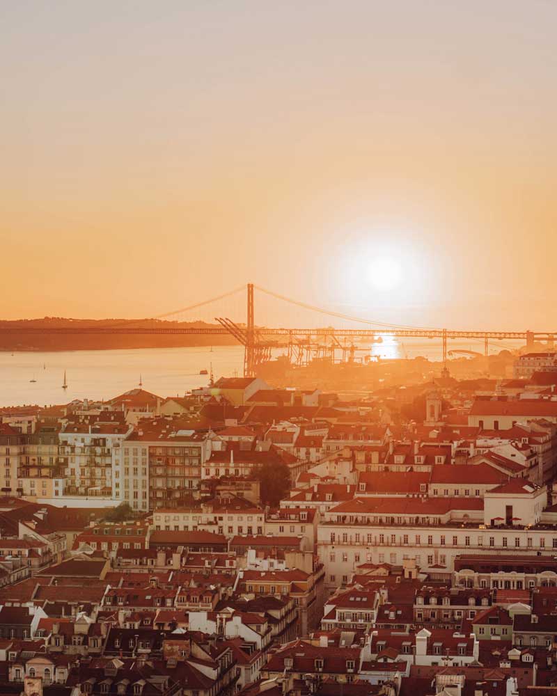 DSC02086_1080x1350 Sunset from a rooftop in Lisbon
